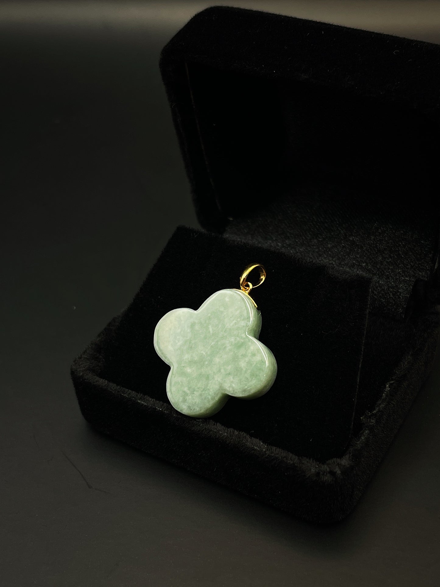 Clover Jade Pendant V2