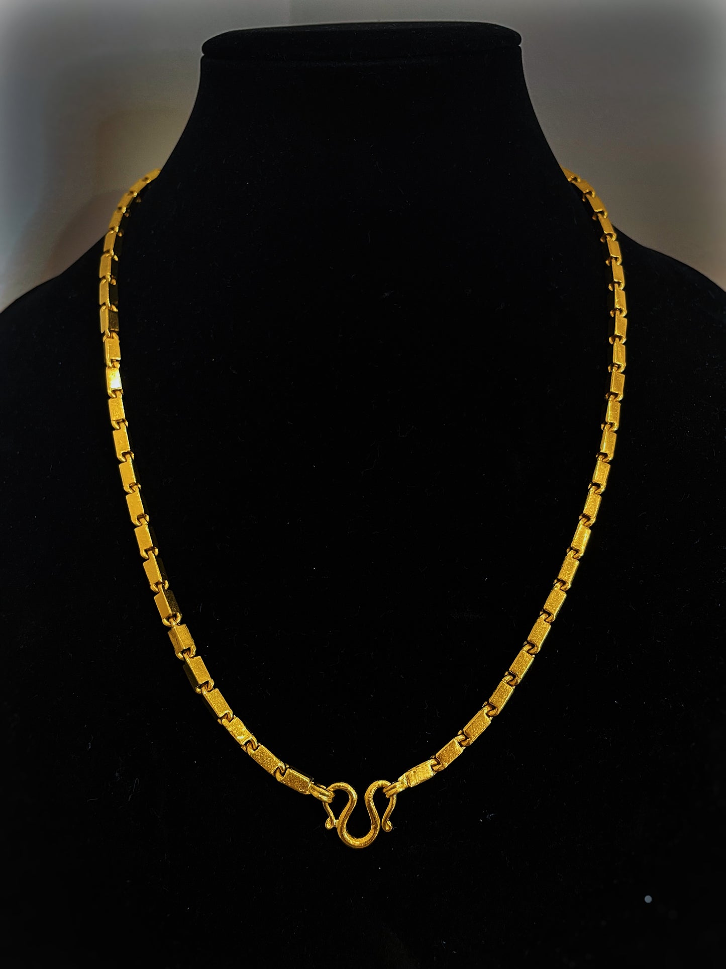 24K Gold Baht Chain